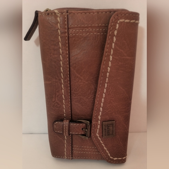 [5x$20] Pre-Loved Born Concept Leather Wallet - Picture 1 of 7